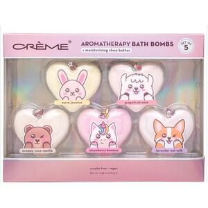 K-Care:The Creme Shop Aromatherapy Bath Bombs Set Of 5*Korean Skincare